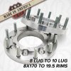 8x170 to 10x225 Wheel Adapter (Single Wheel) 8x170 to 10x225 Wheel Adapter (Single Wheel)