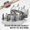 8x170 to 10x225 Wheel Adapter (Dually) 8x170 to 10x225 Wheel Adapter (Dually)