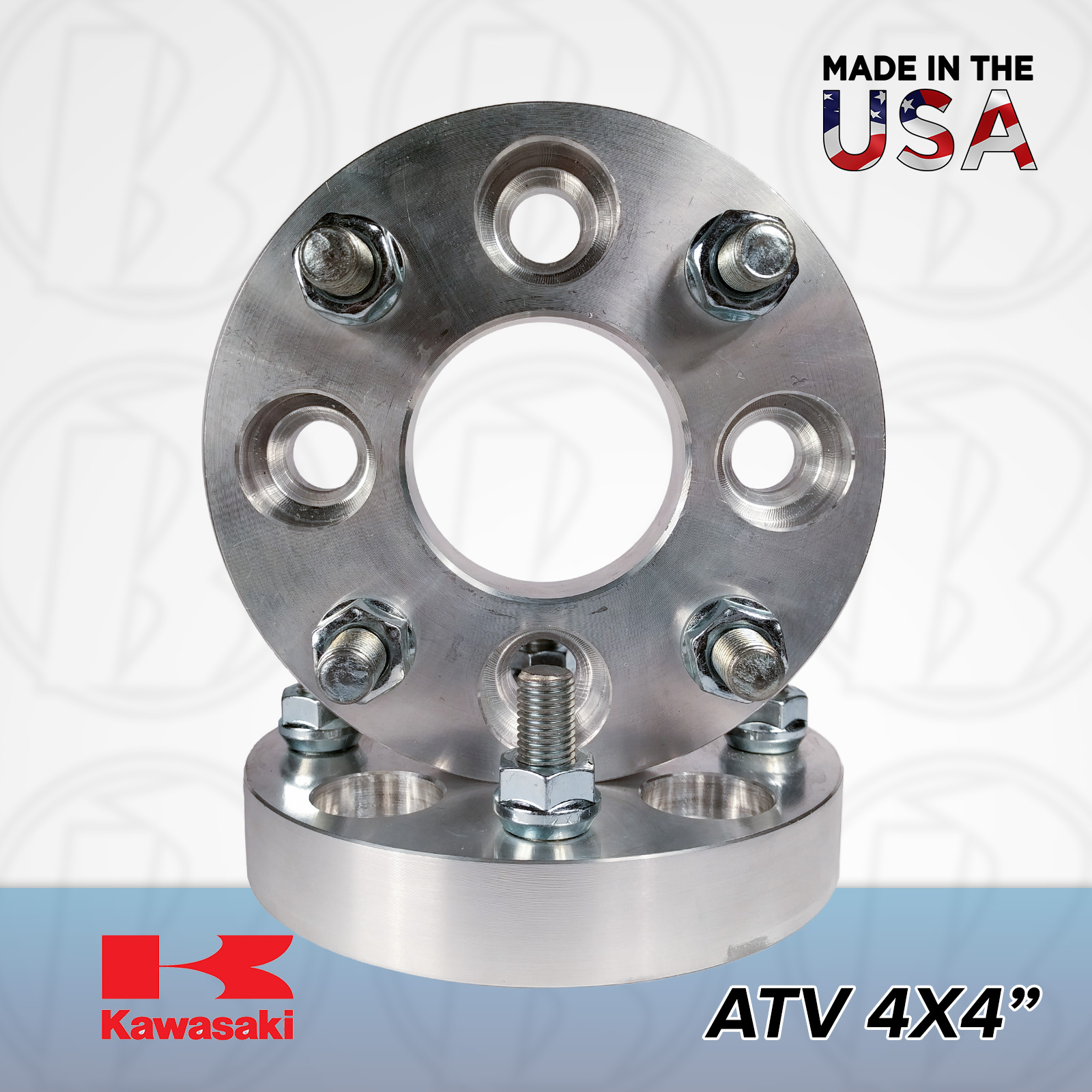 4x4 Kawasaki To 4x100 Wheel Adapters / 1" Spacers 4x4 Kawasaki To 4x100 Wheel Adapters / 1" Spacers