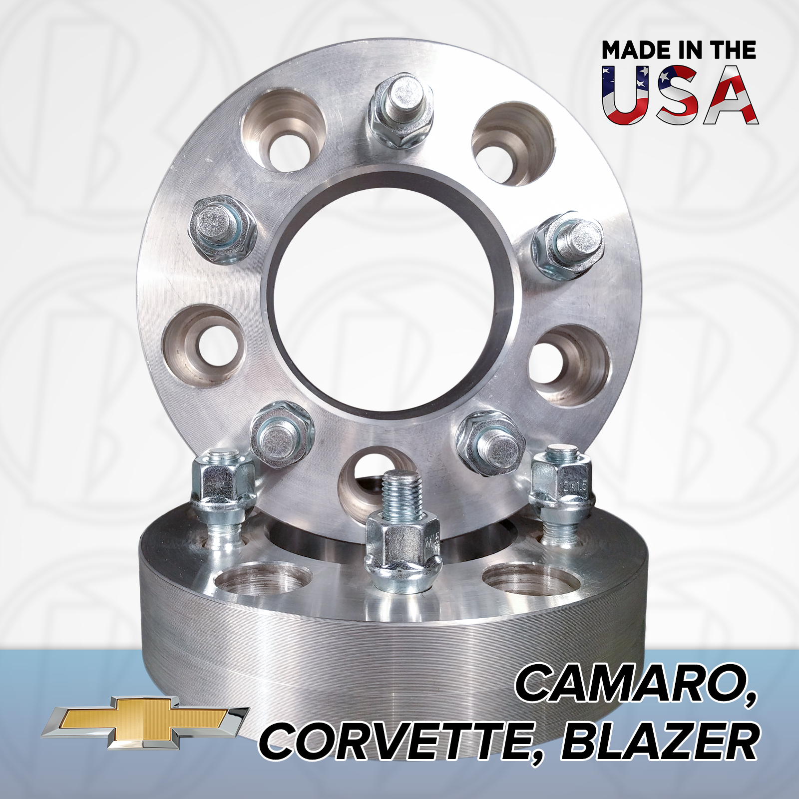 5x4.75 Chevy To 5x4.5 Wheel Adapters / 1" Spacers 5x4.75 Chevy To 5x4.5 Wheel Adapters / 1" Spacers