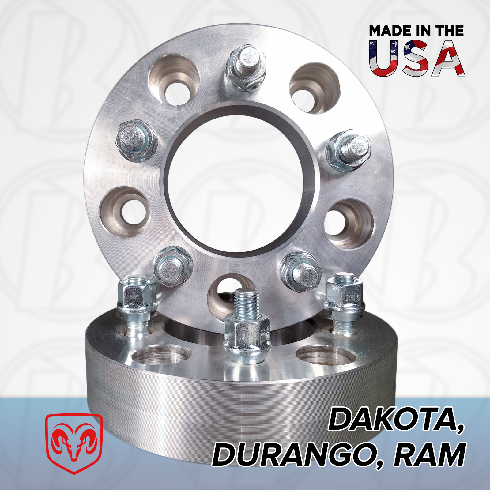 5x5.5 Dodge To 5x4.75 Wheel Adapters / 1" Spacers 5x5.5 Dodge To 5x4.75 Wheel Adapters / 1" Spacers