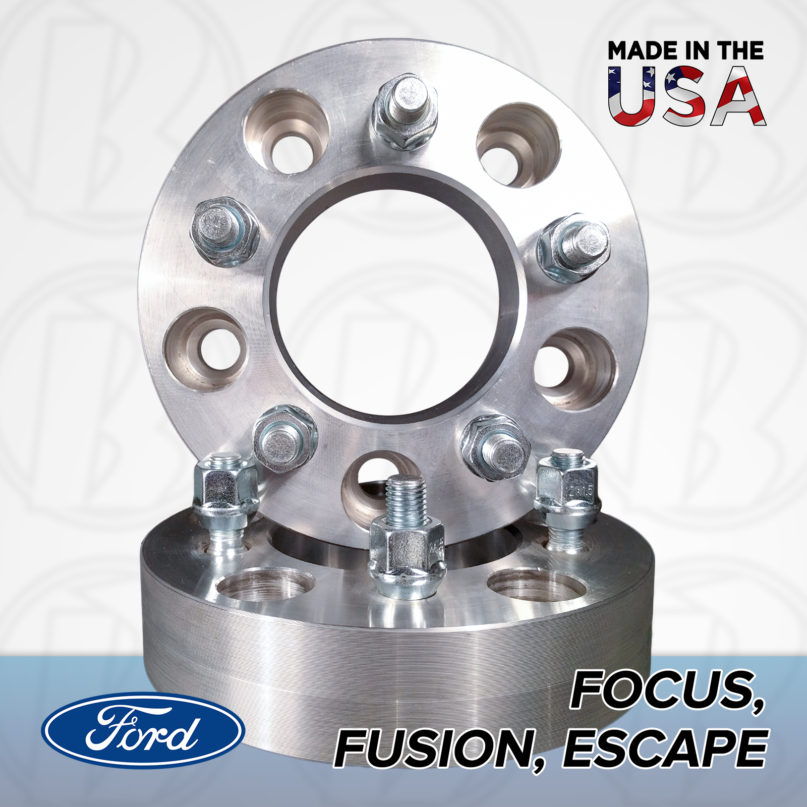 5x4.25 Ford To 5x4.5 Wheel Adapters / 1" Spacers 5x4.25 Ford To 5x4.5 Wheel Adapters / 1" Spacers