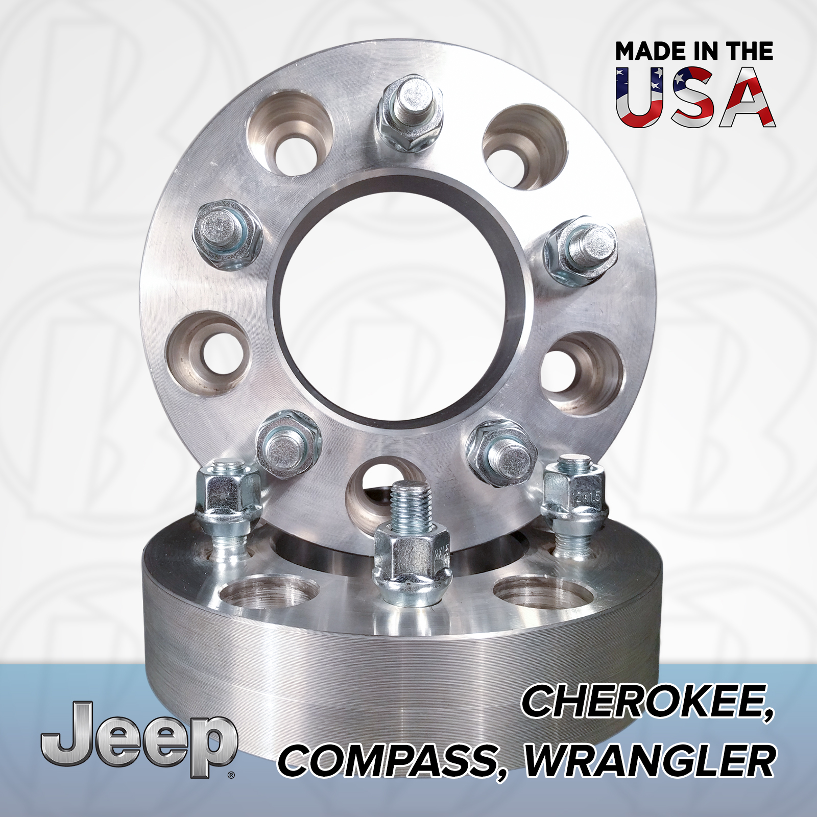 5x4.5 Jeep To 5x120 Wheel Adapters / 1" Spacers 5x4.5 Jeep To 5x120 Wheel Adapters / 1" Spacers