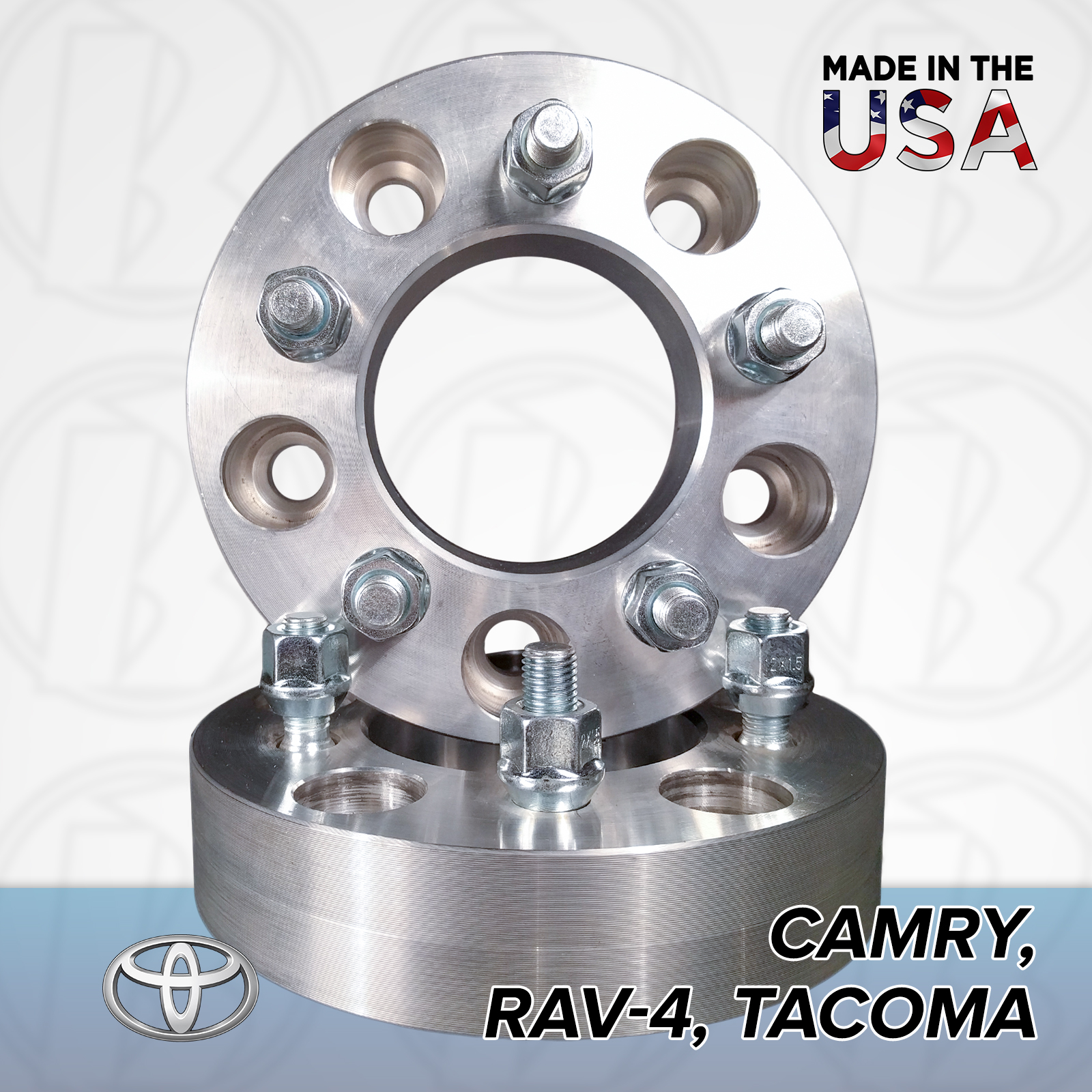 5x4.5 Toyota To 5x120 Wheel Adapters / 1" Spacers 5x4.5 Toyota To 5x120 Wheel Adapters / 1" Spacers