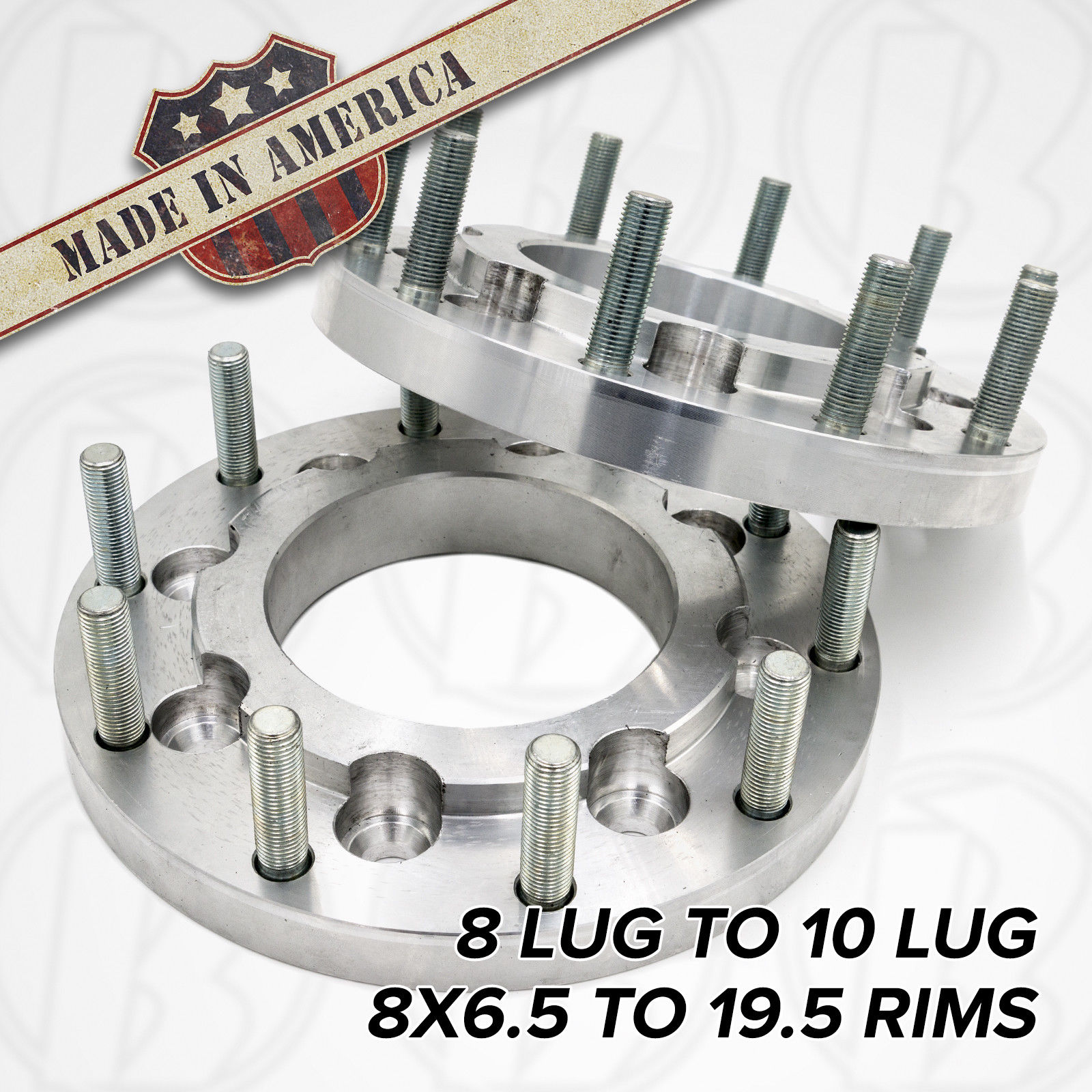 8x6.50 to 10x225 Wheel Adapter (Single Wheel) 8x6.50 to 10x225 Wheel Adapter (Single Wheel)