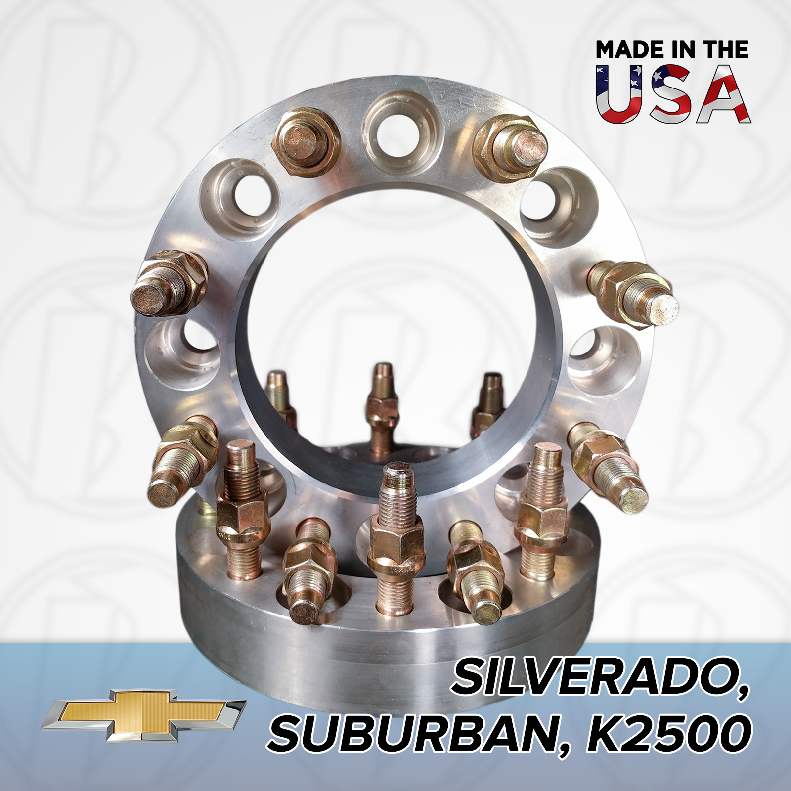 8x6.5 Chevy To 8x170 Wheel Adapters / 1.5" Spacers 8x6.5 Chevy To 8x170 Wheel Adapters / 1.5" Spacers