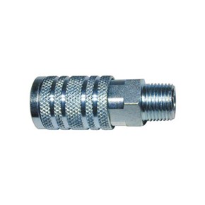 Coupler, 1/2" TF & I/M, 1/2" MNPT Coupler, 1/2" TF & I/M, 1/2" MNPT