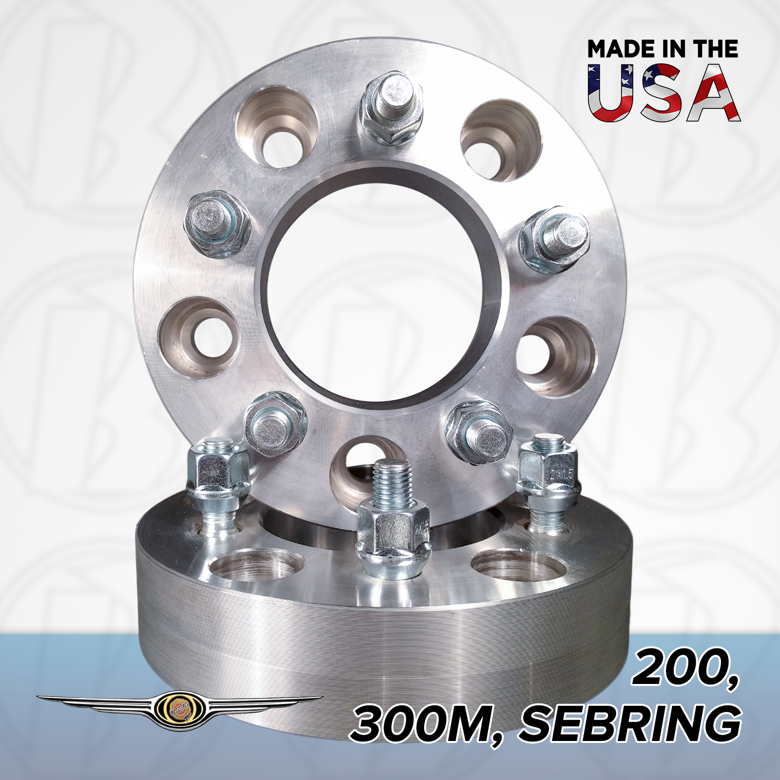 5x4.5 Chrysler To 5x4.75 Wheel Adapters / 1" Spacers 5x4.5 Chrysler To 5x4.75 Wheel Adapters / 1" Spacers