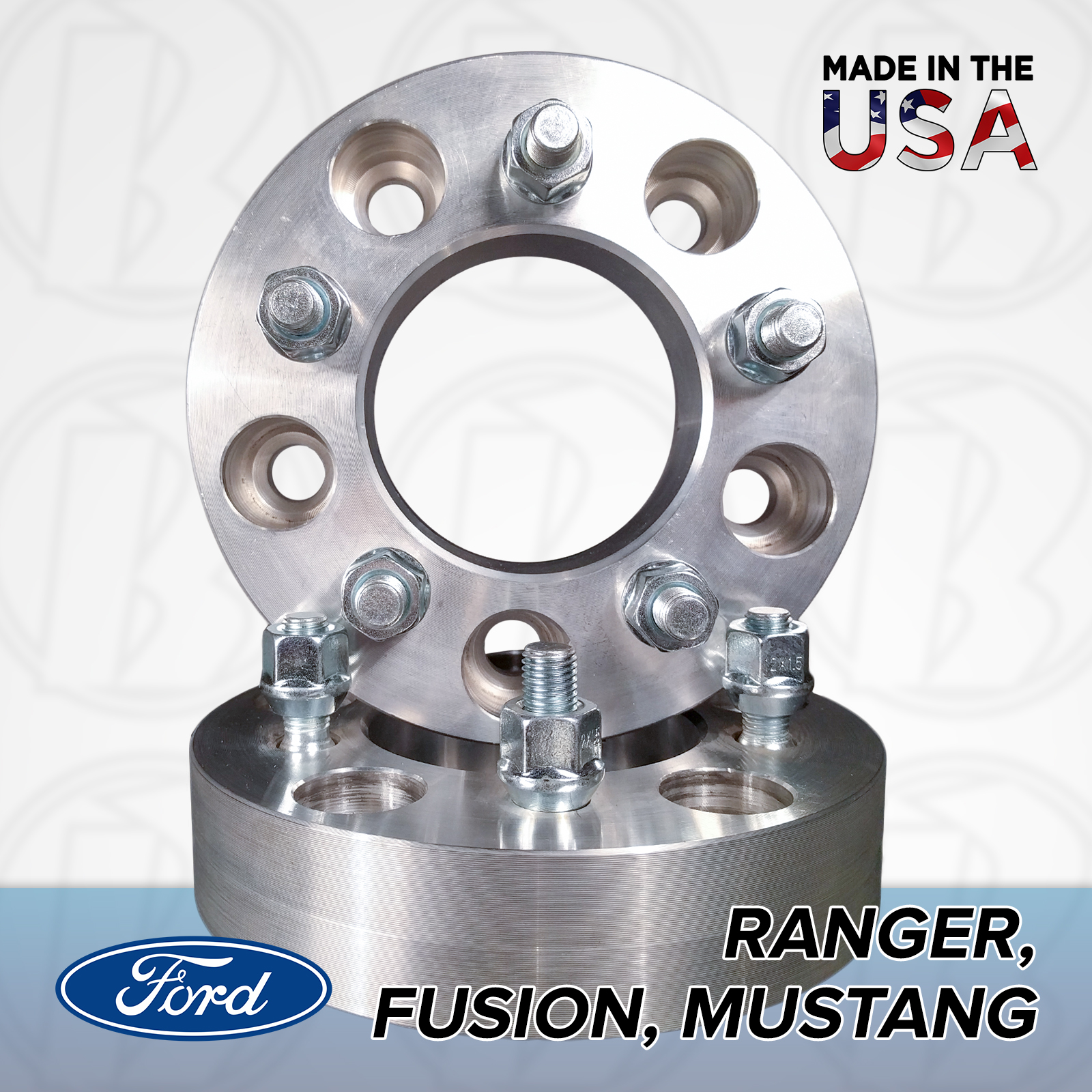 5x4.5 Ford To 5x4.75 Wheel Adapters / 1" Spacers 5x4.5 Ford To 5x4.75 Wheel Adapters / 1" Spacers