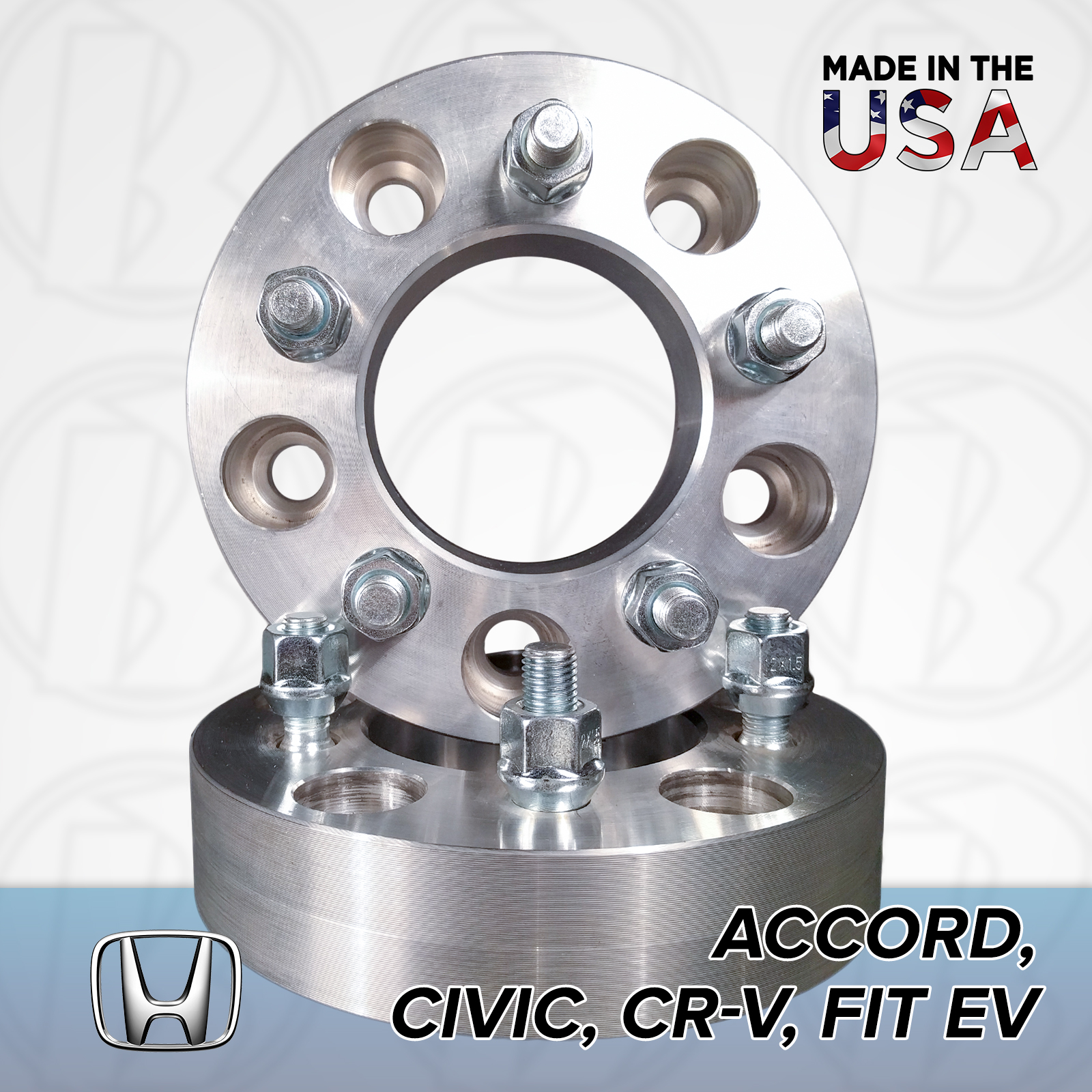 5x4.5 Honda To 5x4.75 Wheel Adapters / 1" Spacers 5x4.5 Honda To 5x4.75 Wheel Adapters / 1" Spacers