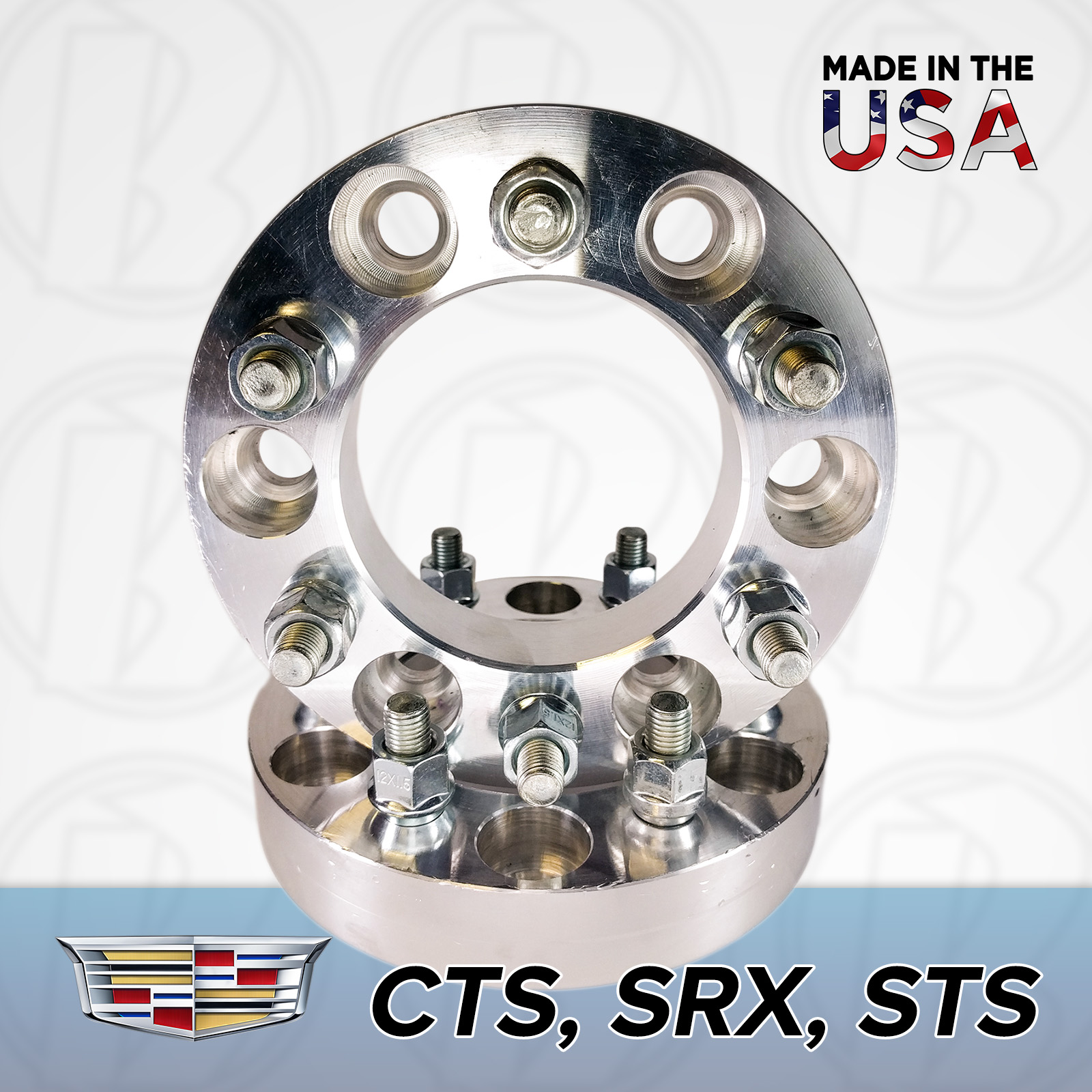 6x115 Cadillac To 6x135 Wheel Adapters / 1" Spacers 6x115 Cadillac To 6x135 Wheel Adapters / 1" Spacers